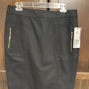 Alfani womens black skirt size 12- NWT